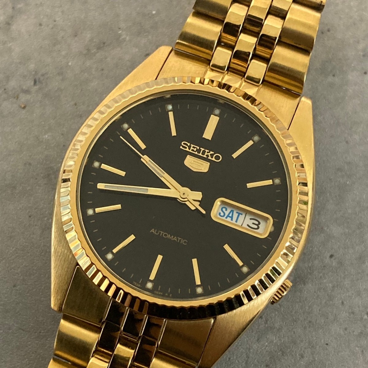 ◇稼働品◇極美品◇SEIKO 5 セイコー ファイブ 自動巻 7S26-0500