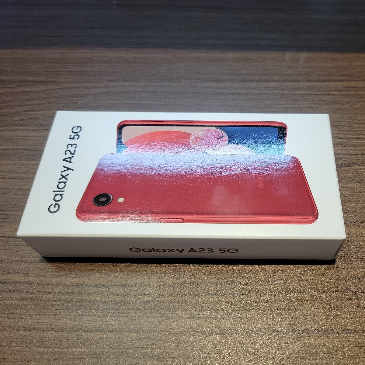 大流行中! 5.8インチ SCG18 5G A23 Galaxy メモリー4GB au レッド