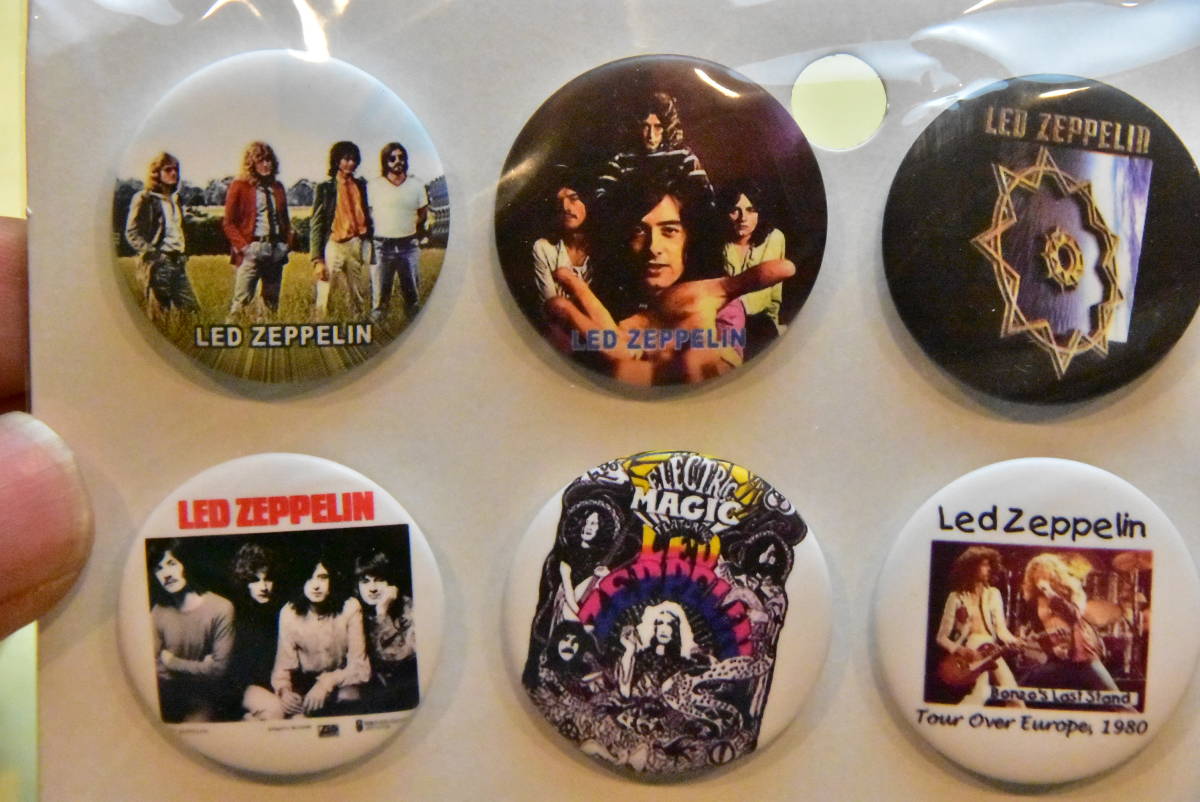 ◆缶バッジ12個セット◆LED ZEPPELIN レッドツェッペリン◆3.1センチ◆_画像2