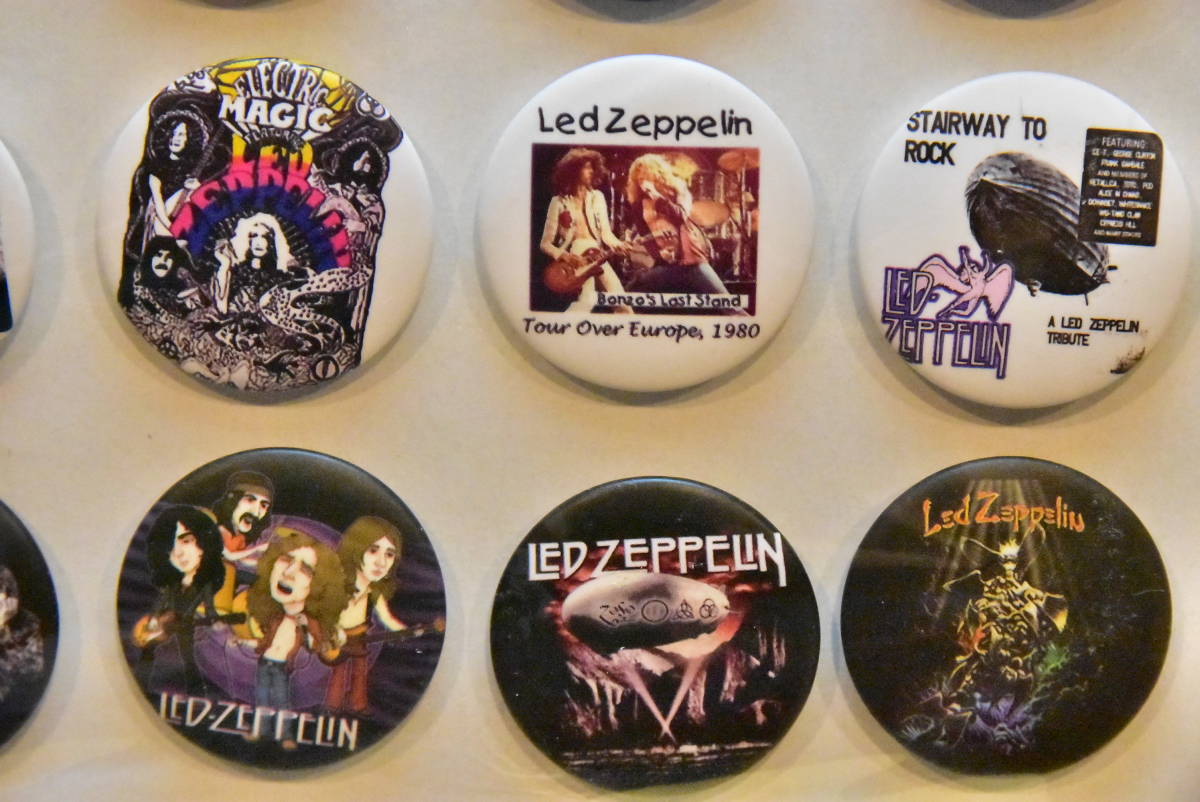 ◆缶バッジ12個セット◆LED ZEPPELIN レッドツェッペリン◆3.1センチ◆_画像3