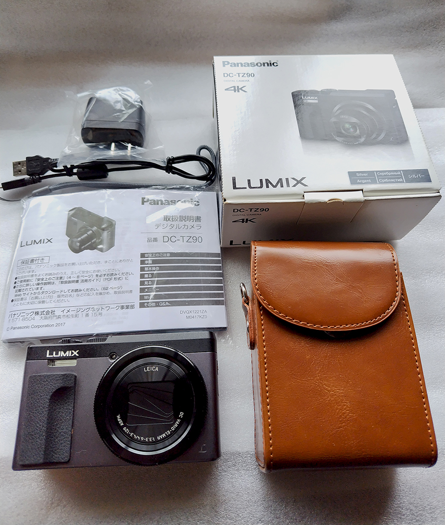 Lumix DC-TZ90 24K光学 30倍 WiFi 人気ブログカメラ_画像2