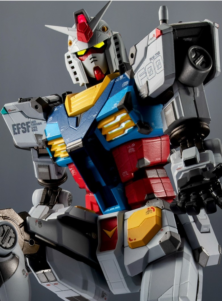 超合金×GUNDAM FACTORY YOKOHAMA RX-78F00 GUNDAM 新品・輸送箱未開封 送り状貼り付け跡なし エアーマット梱包 機動戦士ガンダム_画像2