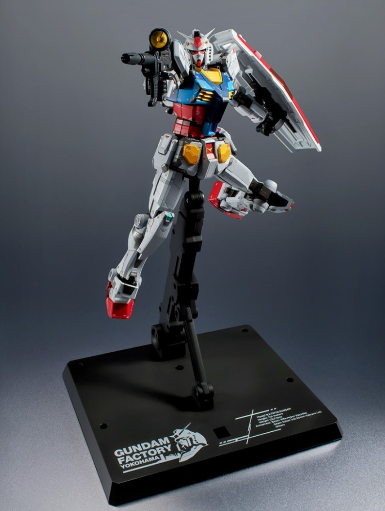 超合金×GUNDAM FACTORY YOKOHAMA RX-78F00 GUNDAM 新品・輸送箱未開封 送り状貼り付け跡なし エアーマット梱包 機動戦士ガンダム_画像6