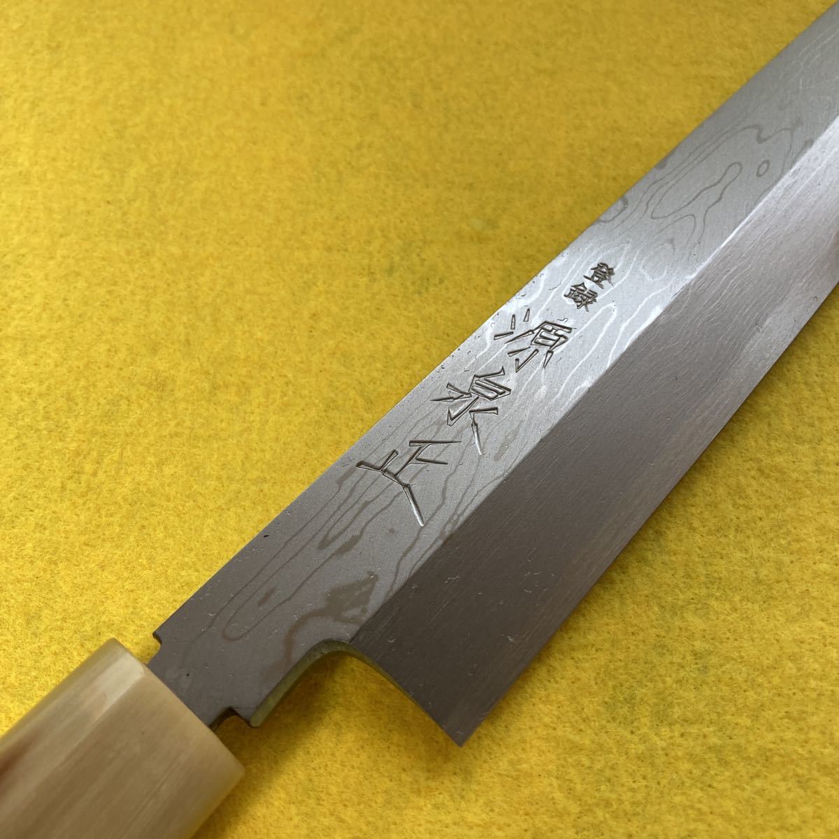 源泉正 ●柳刃刺身包丁●300mm●尺寸●青鋼16層鍛●新品未使用●切味抜群●堺刃物●プロ用●みなもといずみまさ●訳あり●釣り
