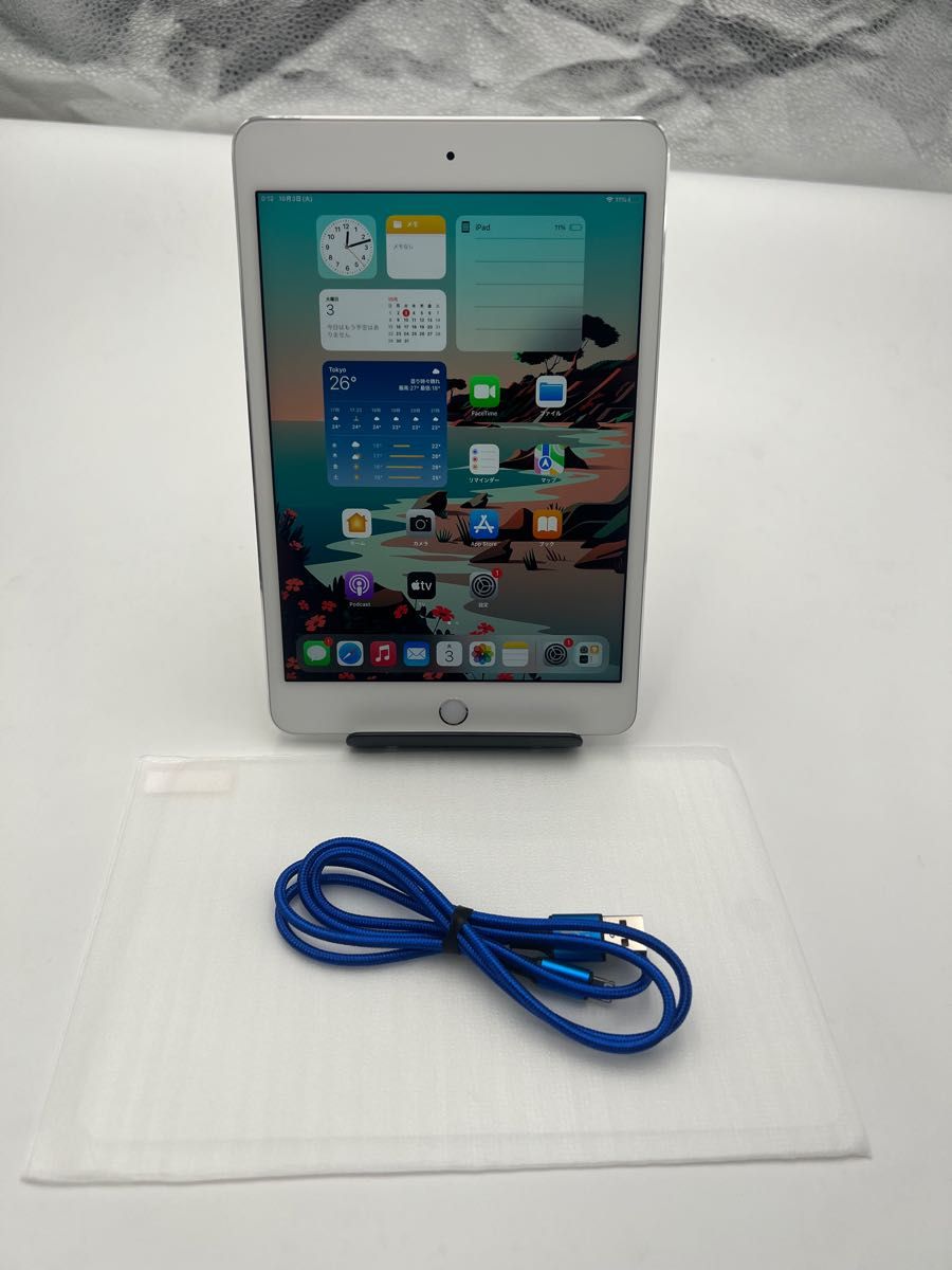 中古 タブレット iPad mini4 Wi-Fi+Cellular 128GB SiMフリー　 7.9インチ