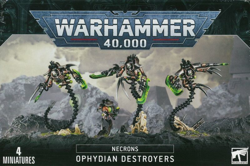 送料無料 新品 ウォーハンマー 40000 ネクロン オフィディアン デストロイヤー Warhammer 40K: Necrons Ophydian Destroyers_画像1