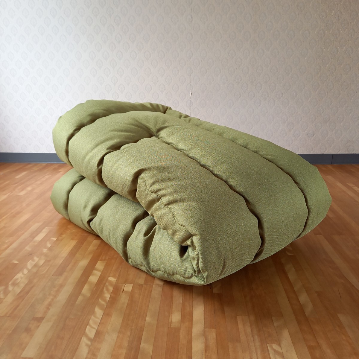  супер водоотталкивающая отделка прямоугольный котацу futon толстый ткань объем толщина .. зеленый котацу чистый безопасность сделано в Японии ( пуховый футон ватное одеяло матрас футон подушка ) выставляется 