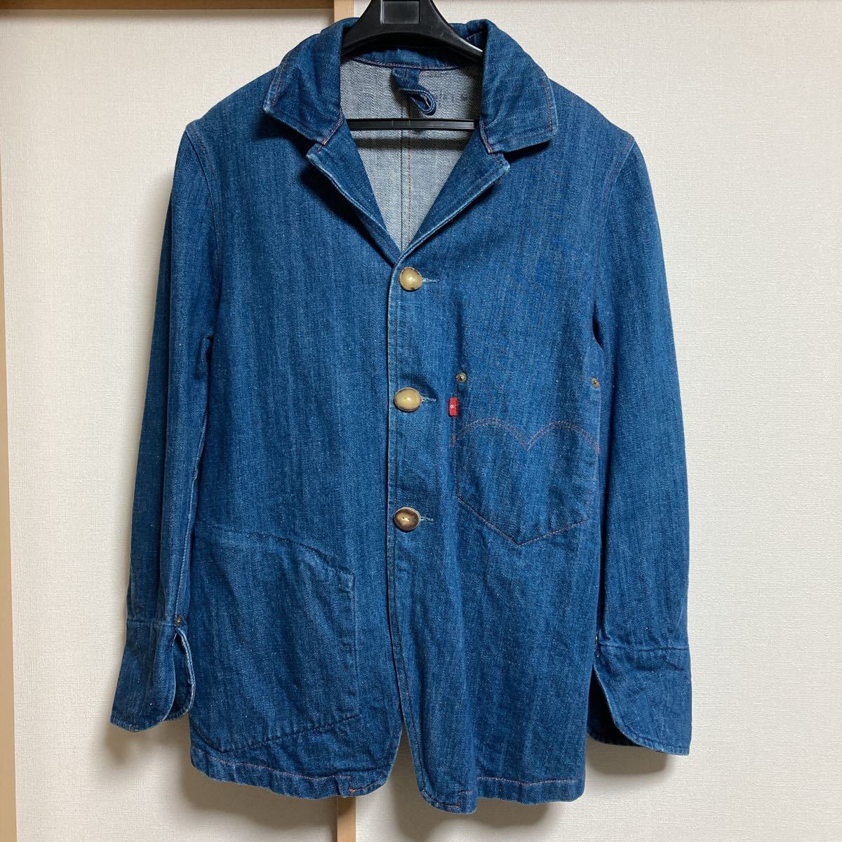 【希少】Levi‘s RED リーバイスレッド 初期モデル サックジャケット テーラード 立体裁断 Sサイズ 2004年 チュニジア製