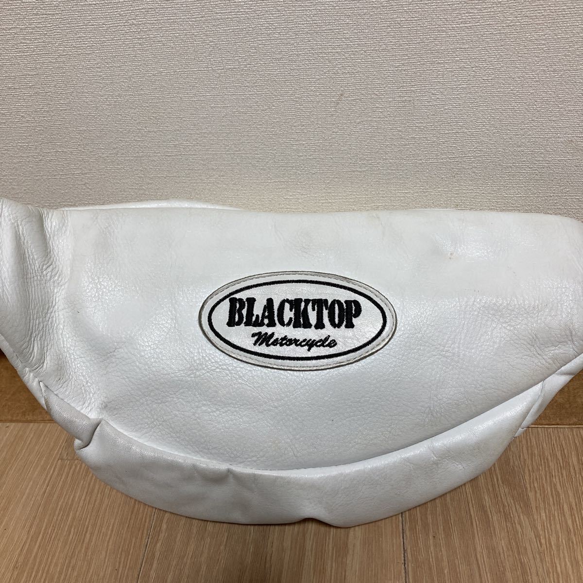 VANSON バンソン BLACKTOP ニューファニーパック レザーウエストバッグ ホワイト 希少カラー ボディバッグ ウエストポーチの画像2