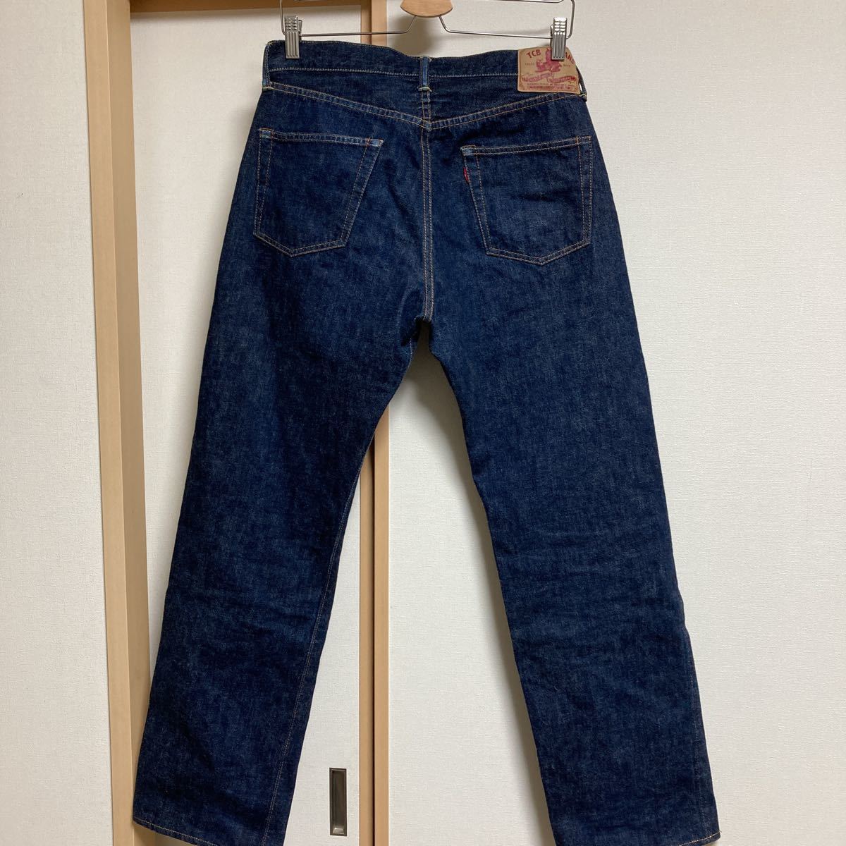 【美品】TCB jeans ティーシービージーンズ 50's XXモデル 13.5ozデニム ストレートジーンズ W32_画像1