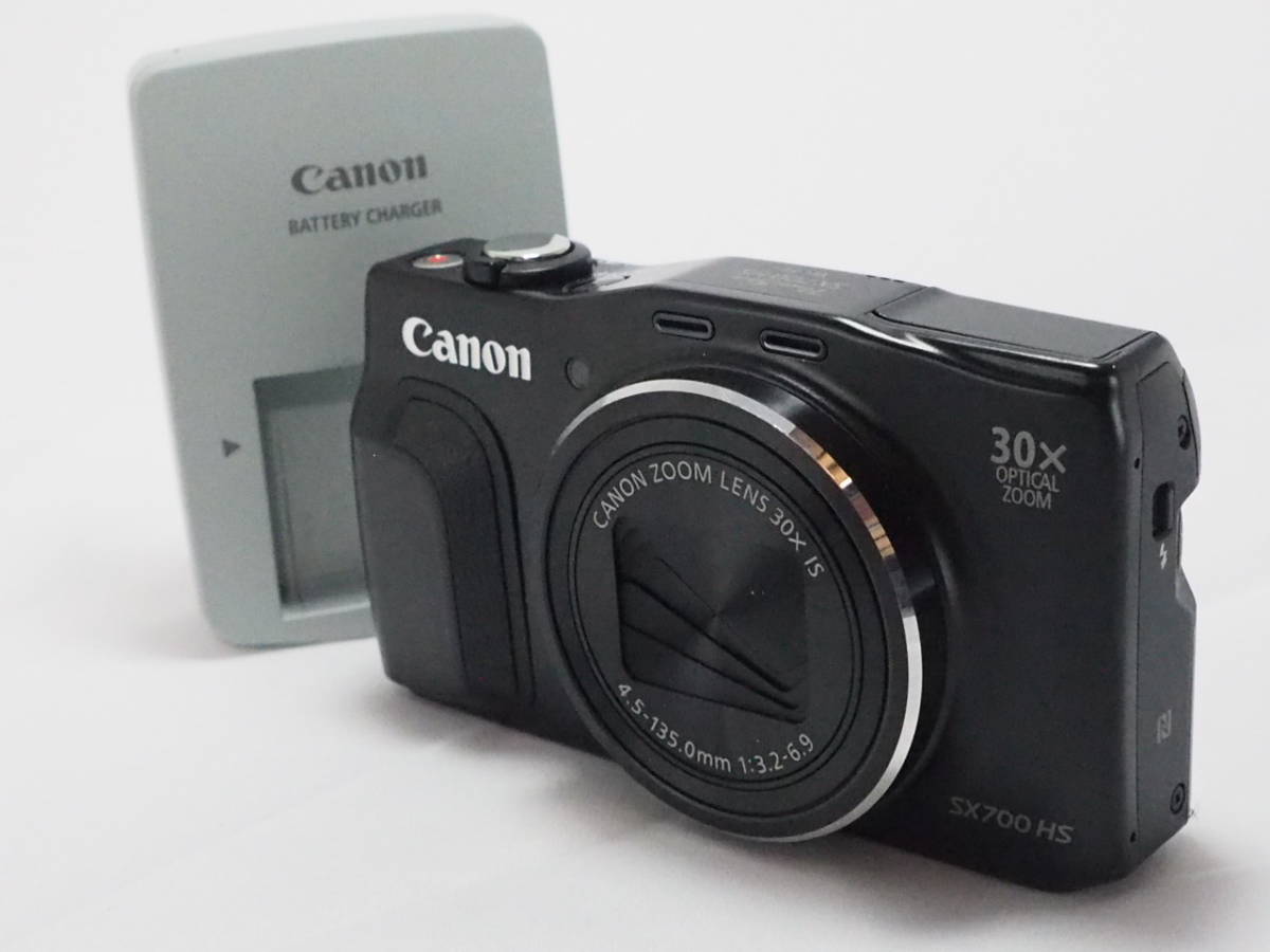 ★実用美品★ CANON キヤノン Power Shot SX700 HS ★動作OK、バッテリー、充電器付き★ ＠2250_画像1