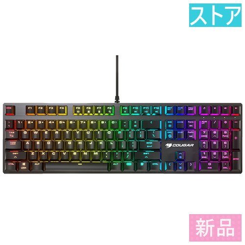 輝い Gaming COUGAR 有線USBキーボード 新品 Keyboard 青軸 MX-3 CGR