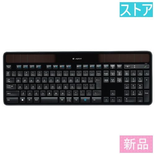 新品・ストア Logicool Wireless Solar Keyboard K750r ブラック