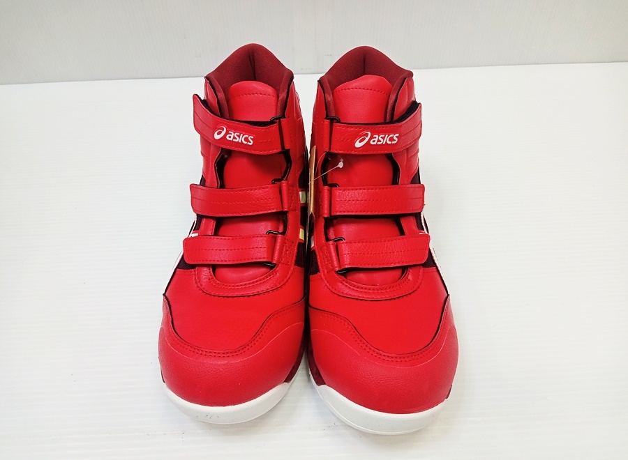 下松)【未使用タグ付き/】asics アシックス 安全靴　WINJOB CP308 AC 1271A055-600 26.0cm レッド ◆N2309006 KJ03B_画像2