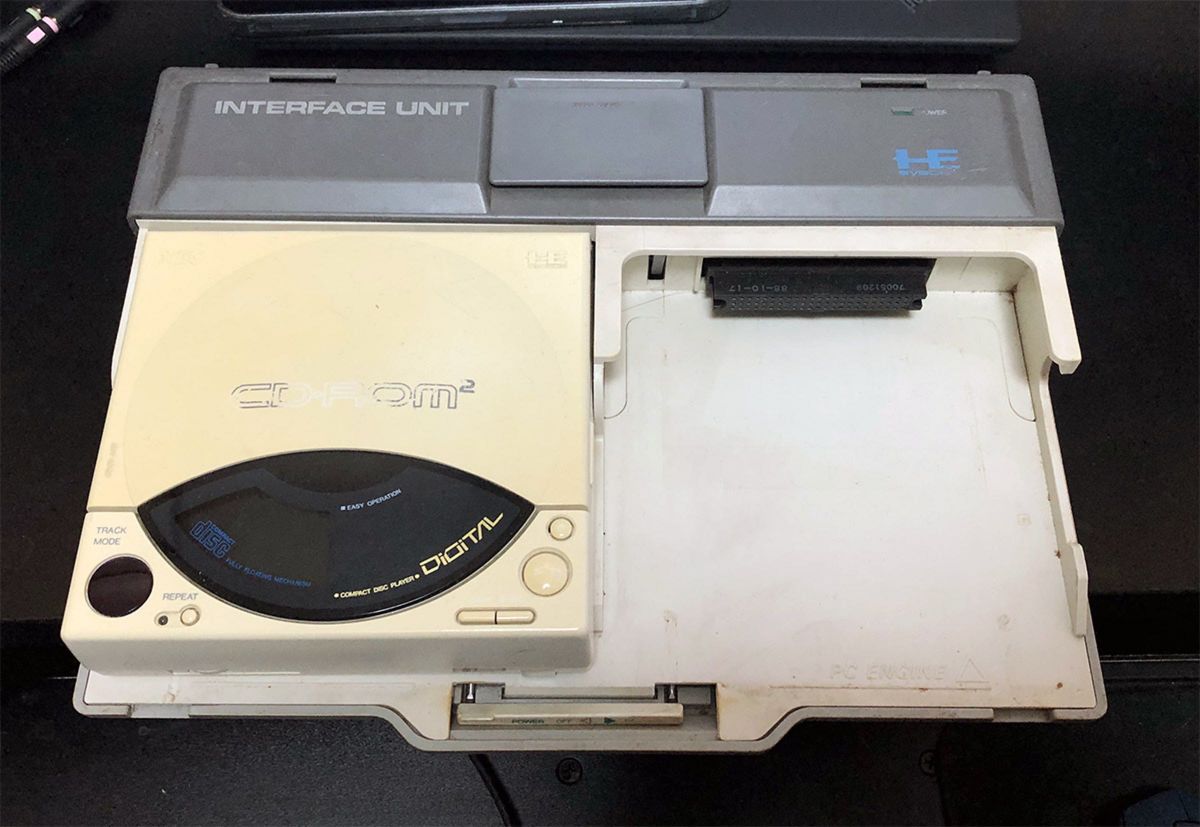 PCエンジン CD-ROM2 システム セット 通電・音楽CD再生確認済 PCエンジン CD-ROM2 システム セット 通電・音楽CD再生確認済