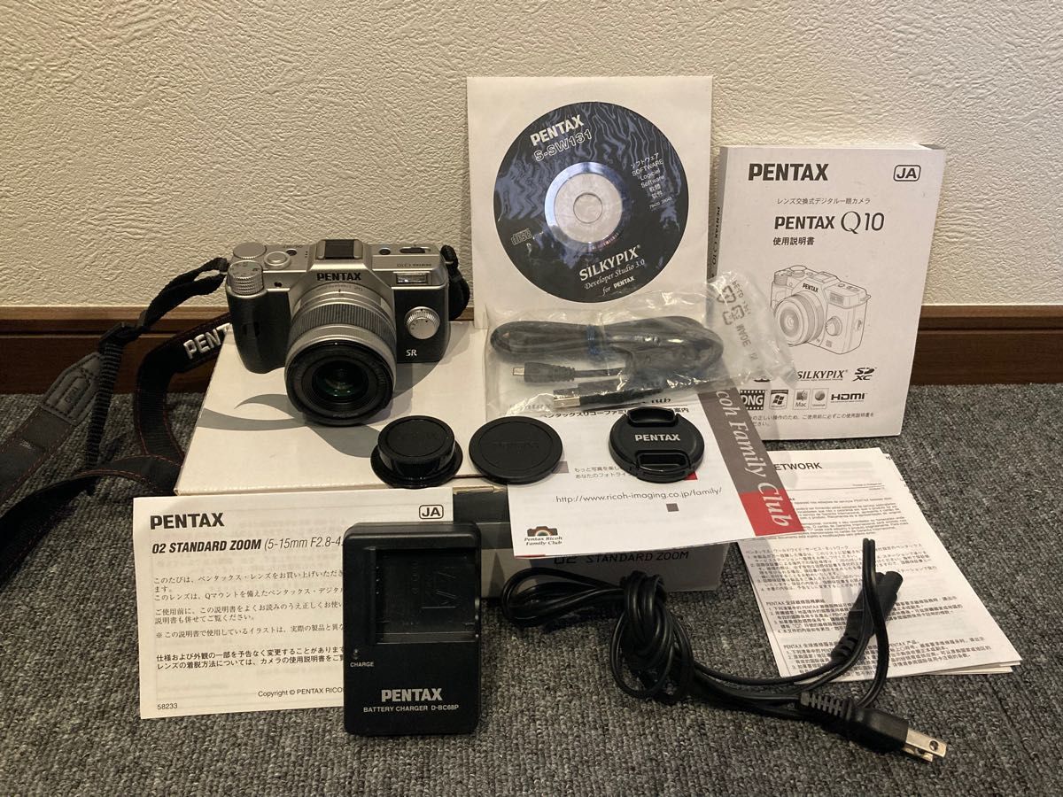 PENTAX Q10 一眼レフ デジタルカメラ-