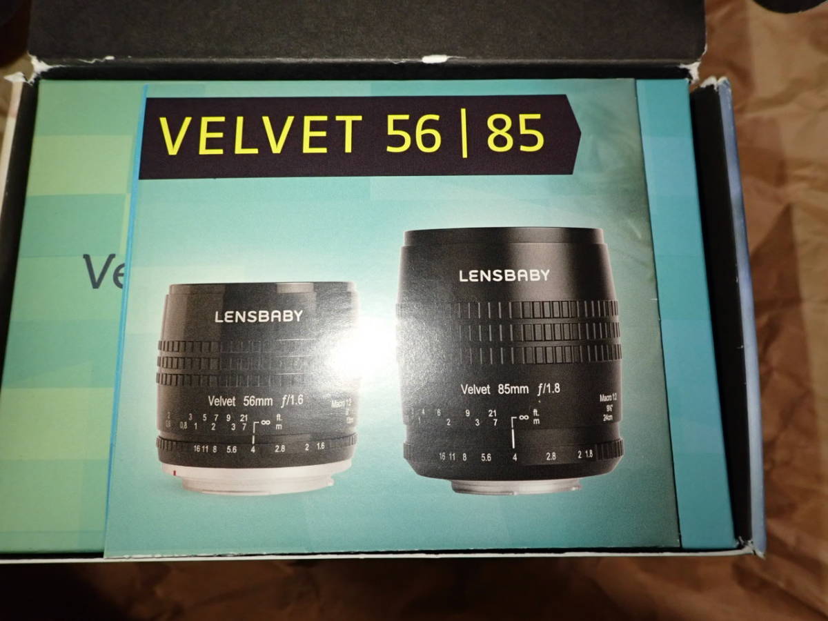 LENSBABY レンズベビー Velvet(ベルベット) 56　ソニーEマウント_画像2