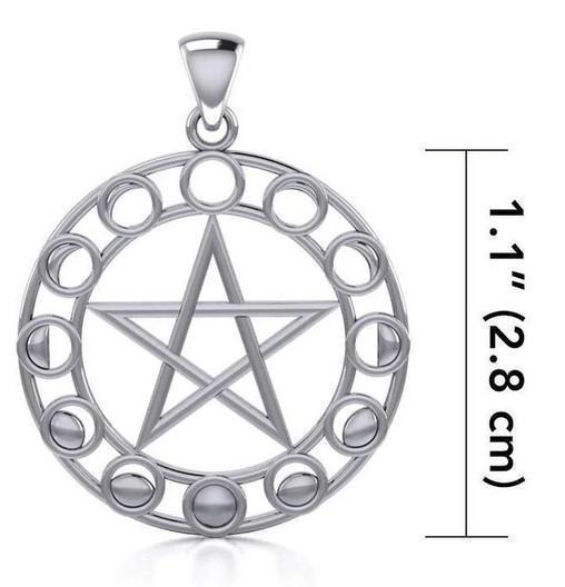 まとめ買い】 the of Phases PS 12Moon Pendant Pentacle シルバー