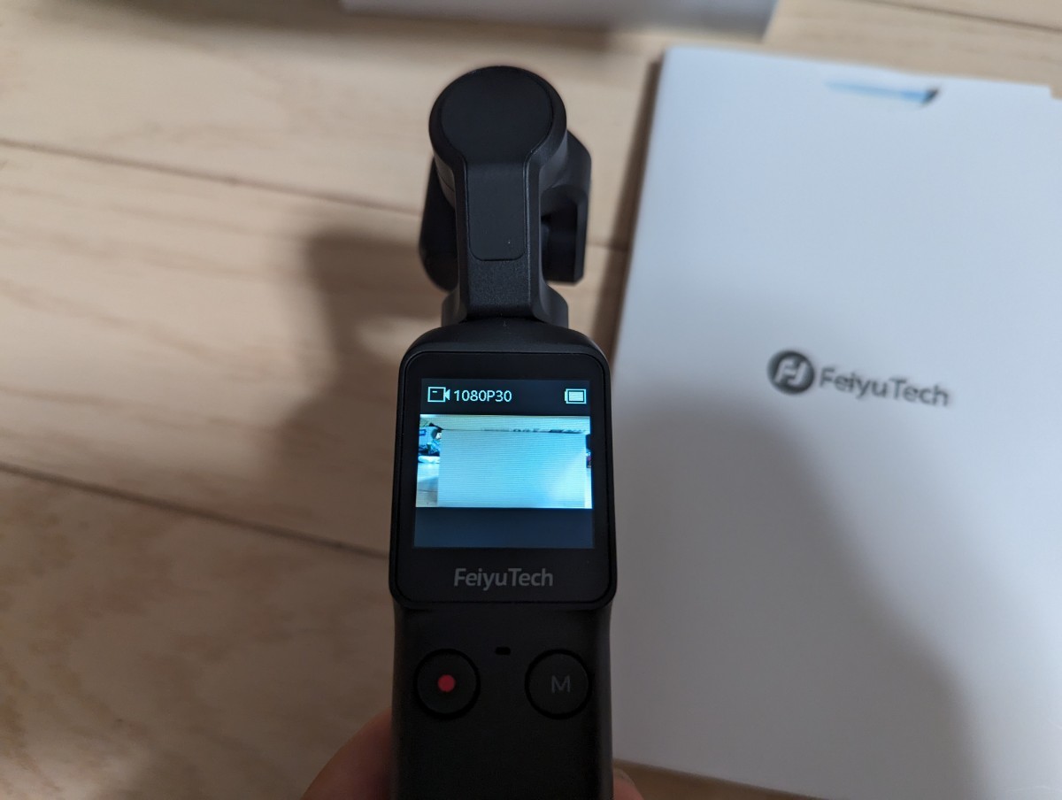T-ポイント5倍】 FeiyuTech 3軸ジンバル カメラ Feiyu Pocket 動作確認