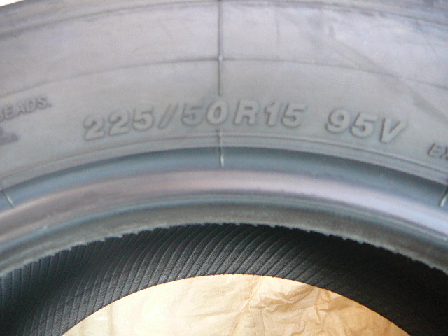 ヨコハマタイヤ　ADVAN　A052　225/50R15 2本セット_画像2