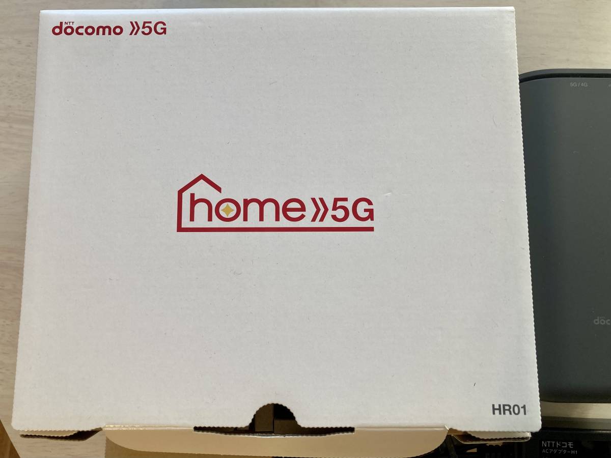 HR01 home 5G Wi-Fi ホームルーター 美品【送料込み】_画像3