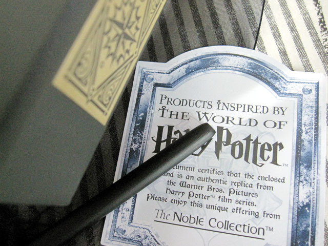 ＊HarryPotter ハリーポッター 杖 ワンド セブルス スネイプ Severus Snape ノーブルコレクション Noble Collection _画像2