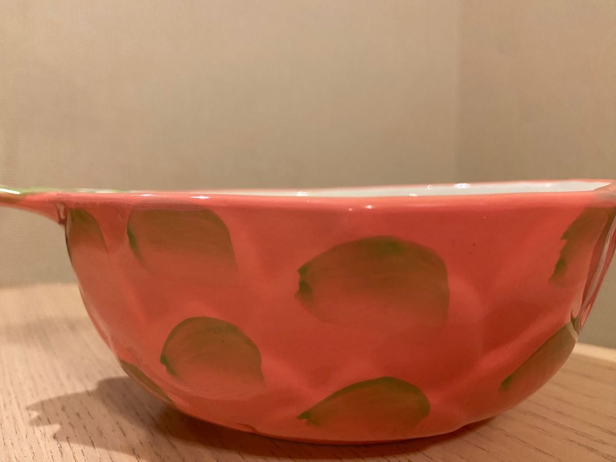 ドラゴンフルーツ　ボウル　陶器　皿　トロピカル　果物　ハロウィン　小物入れ　小物　飾り　装飾　インテリア
