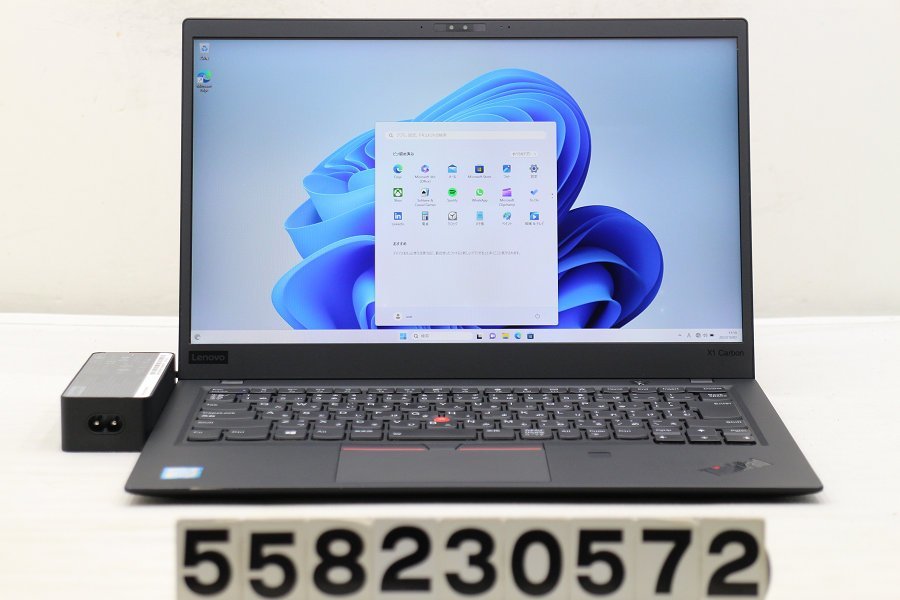 Lenovo ThinkPad X1 Carbon 6th Gen Core i5 8350U 1.7GHz/16GB/256GB(SSD)/Win11 液晶ムラ 【558230572】