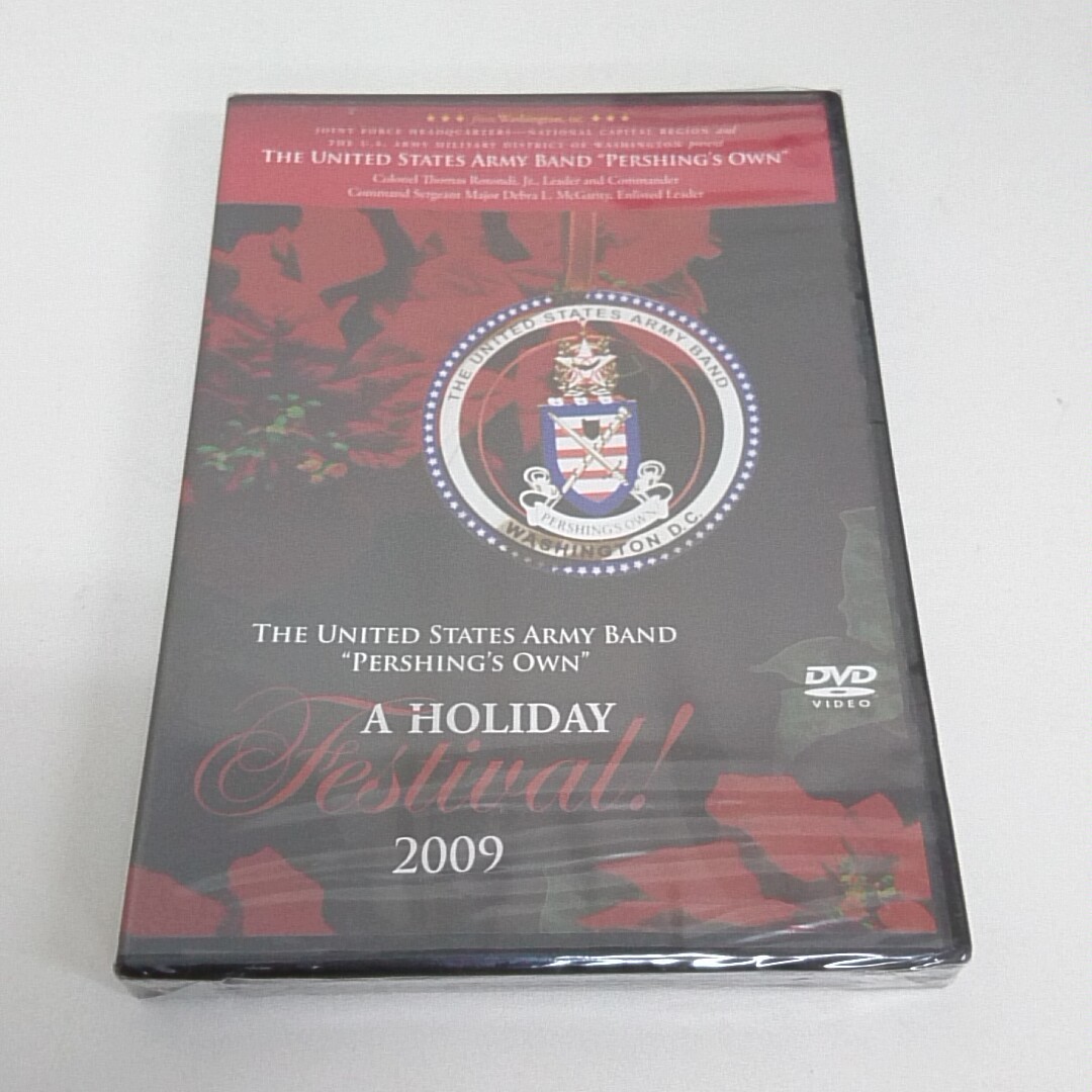 未開封 DVD The United States Army Band PERSHING’S OWN 2009_画像1