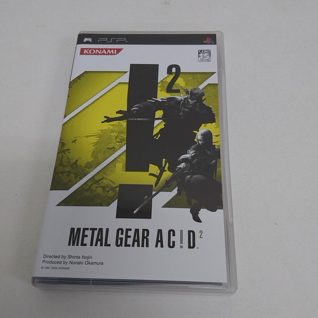 PSP ソフト METAL GEAR ACID 2 3Dメガネ欠品_画像1