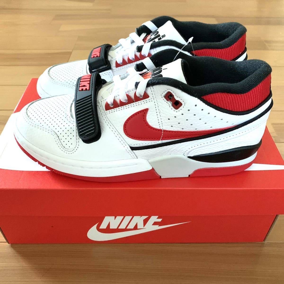 NIKE AIR ALPHA FORCE 88 ナイキ エアアルファフォース University Red and White シカゴ ジョーダン US8 26cm 国内正規品 新品未使用 完売