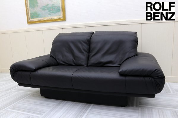 上品なスタイル 展示 検:カッシーナ2 デザイナーズ家具 応接 黒