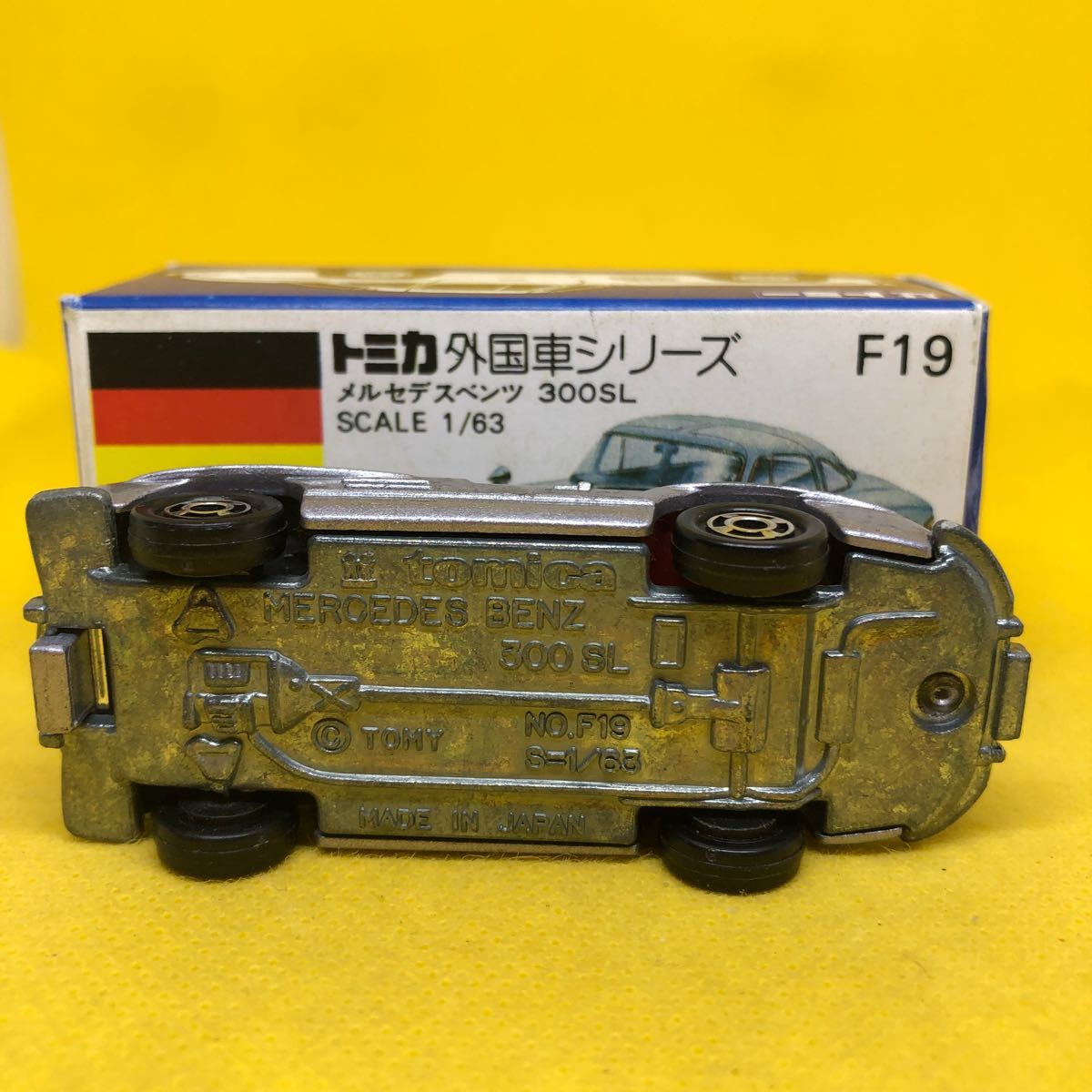 トミカ　日本製　青箱　F19 メルセデス　ベンツ 300SL 当時物　絶版_画像5