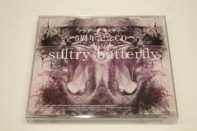 ｙ63【即決・送料無料】アンダービースティー sultry butterfly under beasty 5周年記念 CD _画像3