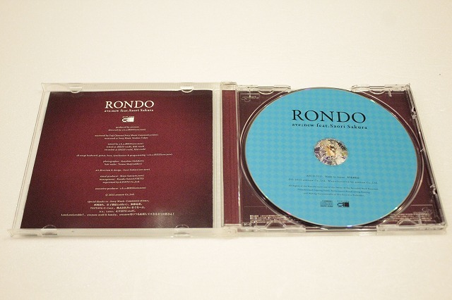 Y26【即決・送料無料】RONDO ave;new feat. 佐倉紗織 CD Saori Sakura_画像3
