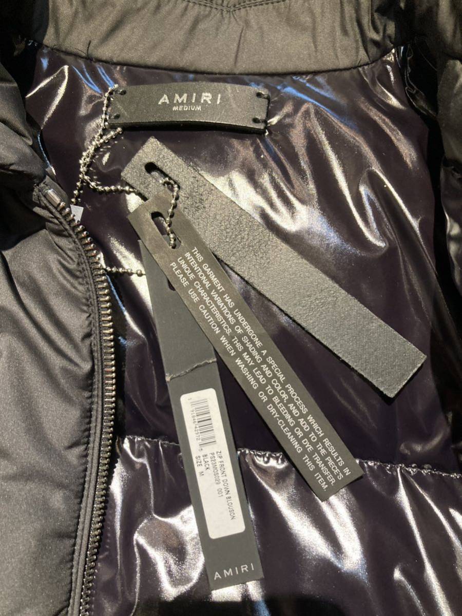 AMIRI アミリ 新品 パファージャケット ダウンジャケット Mサイズ ブラック_画像6