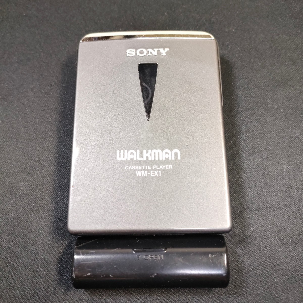 ジャンク【WM-EX1】ポータブルカセットプレーヤー/ウォークマン WALKMAN/ソニー SONY/再生専用/一応動きました_画像2