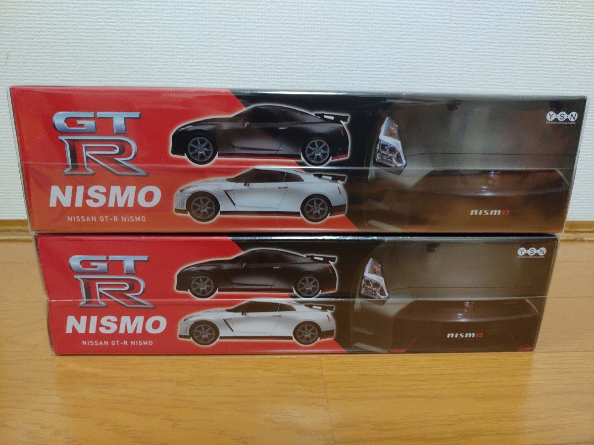 【日産】NISSAN　GT-R　NISMO　白＆黒＆ガンメタ　３個セット