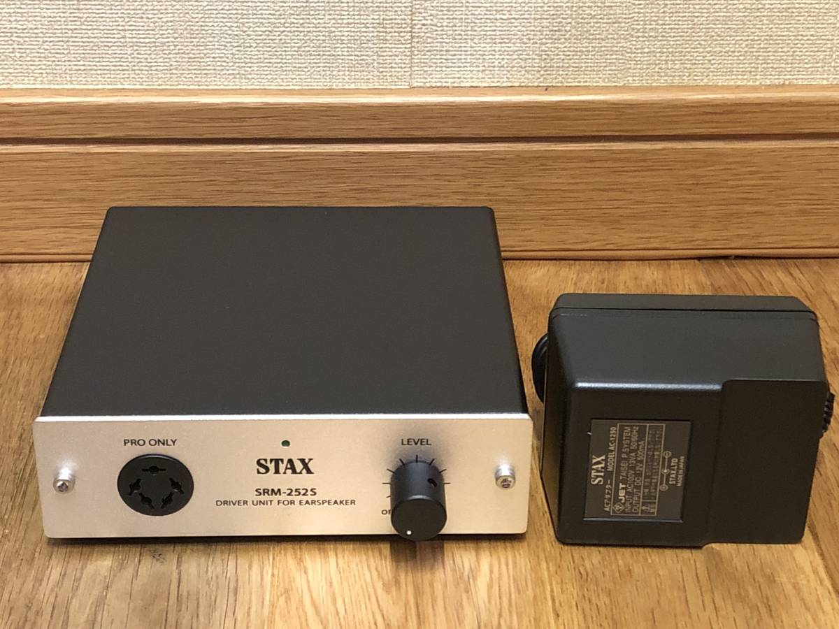 即決/送無 STAX スタックス SRM-252S 小型ドライバーアンプ 伝統 即決/送無 STAX スタックス SRM-252S 小型ドライバーアンプ 伝統