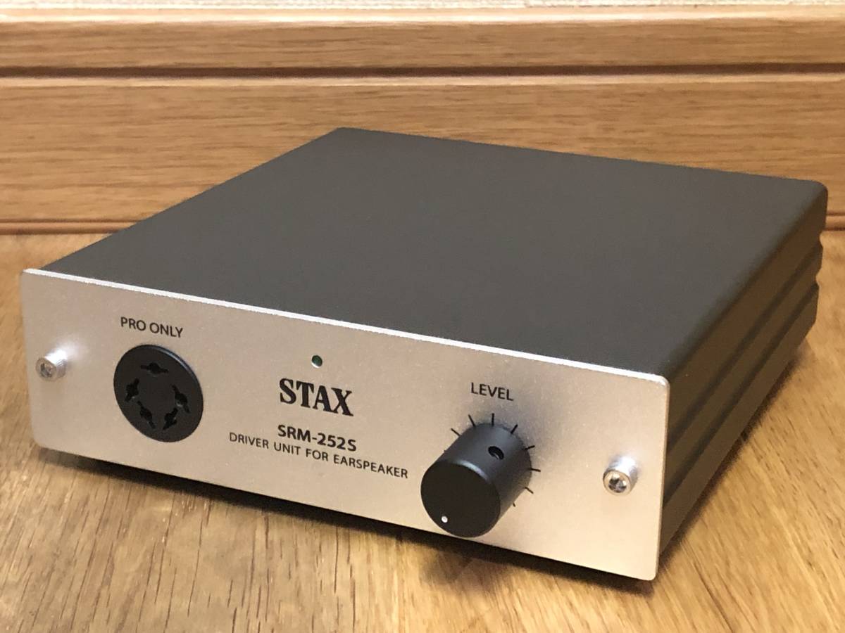 即決/送無 STAX スタックス SRM-252S 小型ドライバーアンプ 伝統 即決/送無 STAX スタックス SRM-252S 小型ドライバーアンプ 伝統