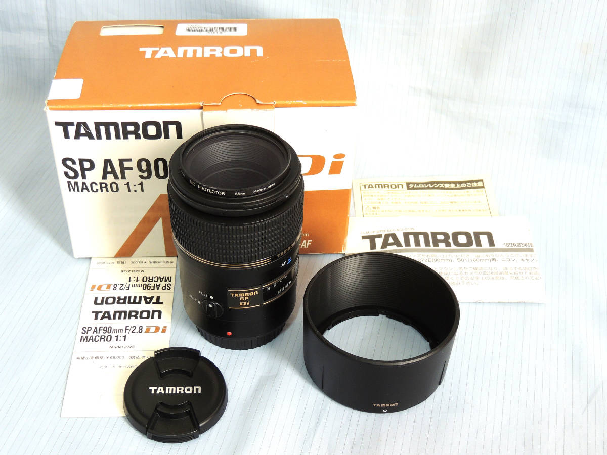 中古美品 タムロンTAMRON SP AF 90mm F/2 8 Di MACRO 1 1 （Model