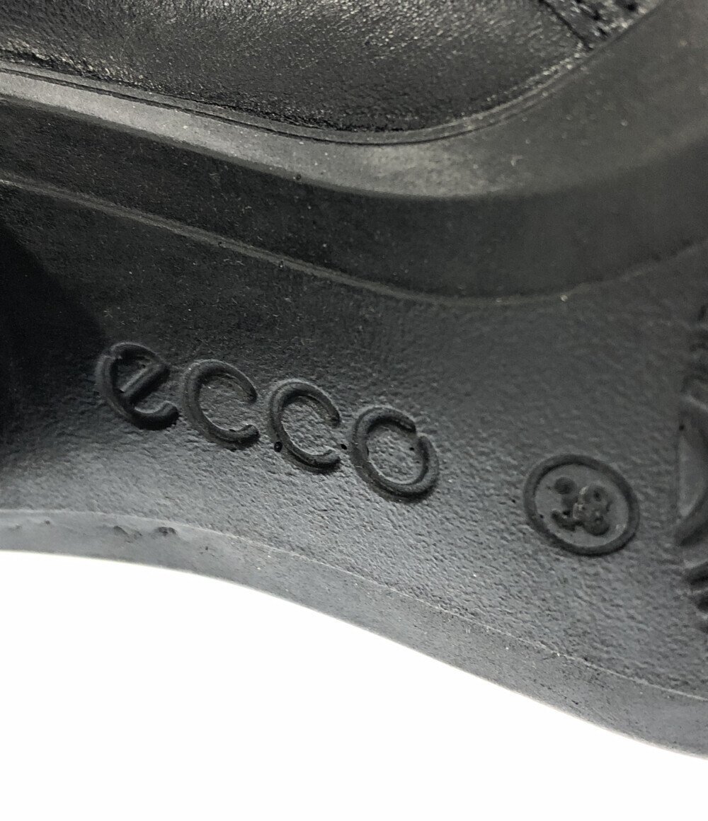 エコー ボアショートブーツ レディース 38 L ecco [0402]の画像4