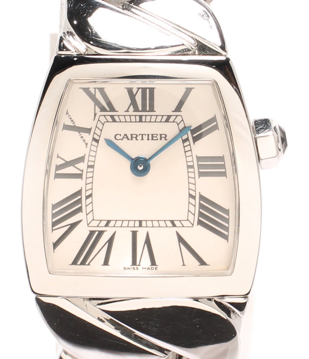 カルティエ 腕時計 ラドーニャ SM W660012I クオーツ レディース Cartier [0304]