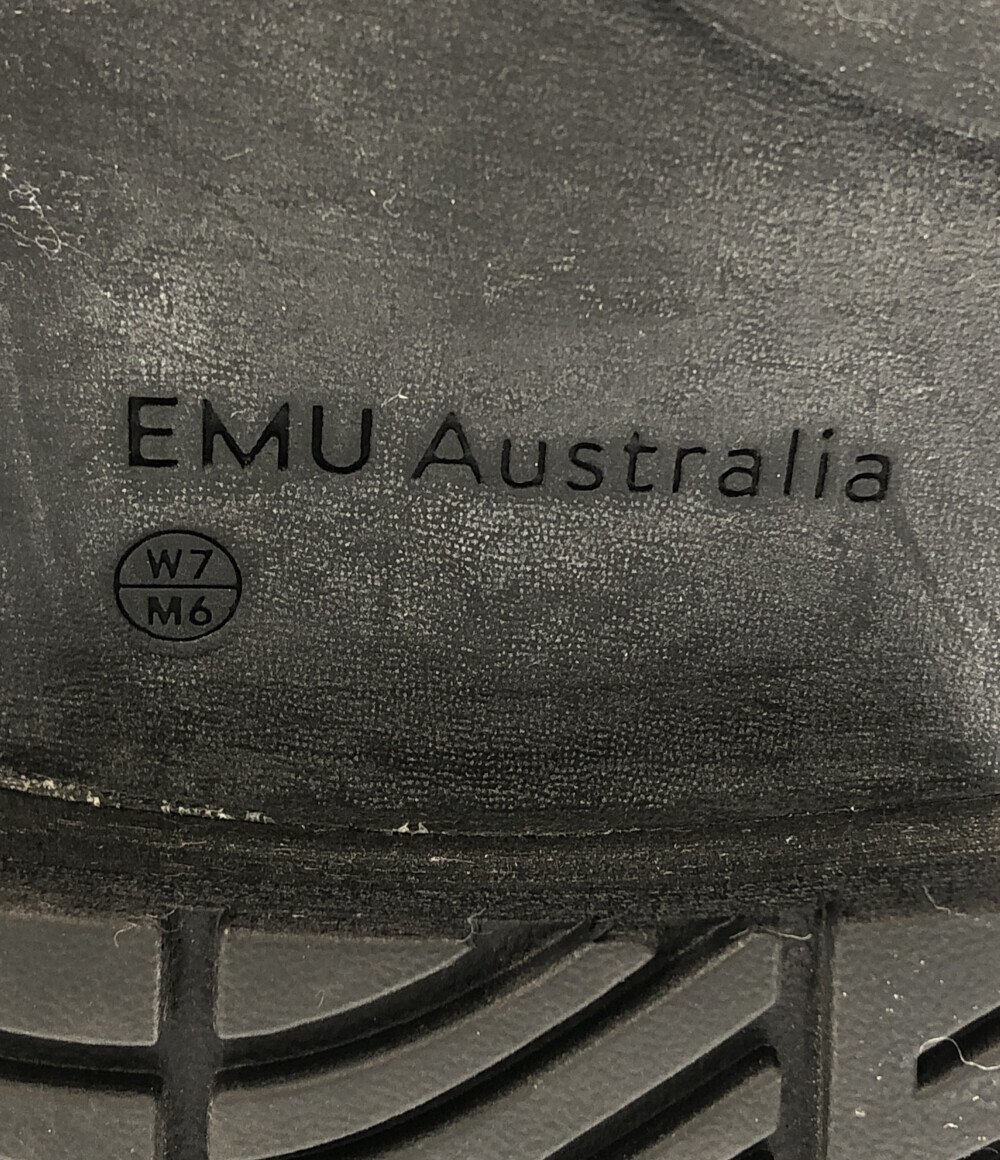 サイドゴアブーツ ショートブーツ 蛇型押 レディース W 7 L EMU Australia [0502]_画像4