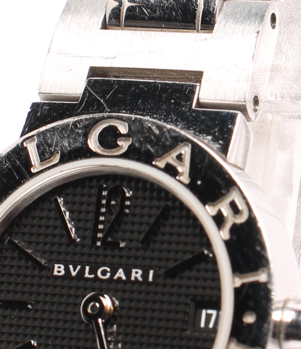 ブルガリ 腕時計 デイト BB 23 SS ブルガリブルガリ クオーツ ブラック レディース Bvlgari [0104]_画像7