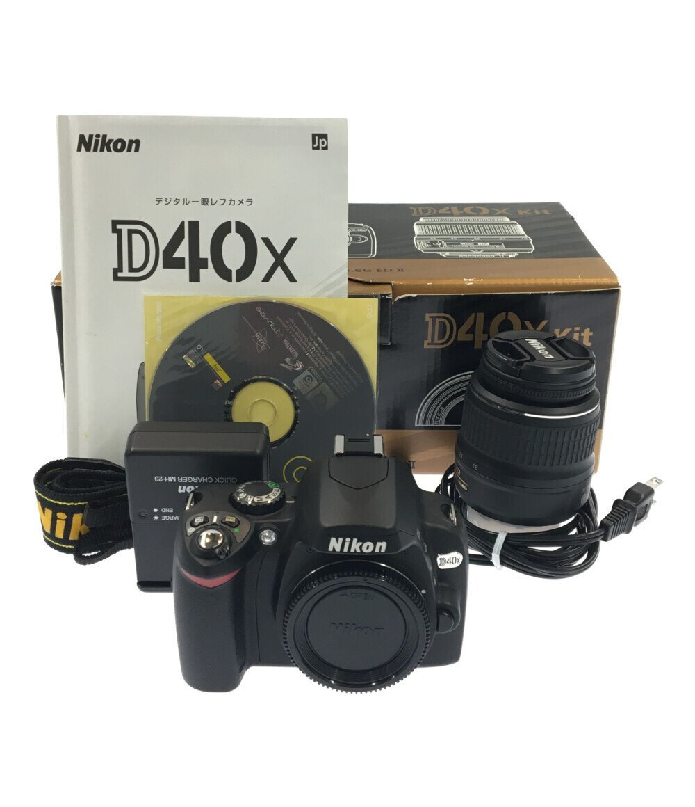訳あり ニコン デジタル一眼レフカメラ D40X レンズキット Nikon [0502]の画像1