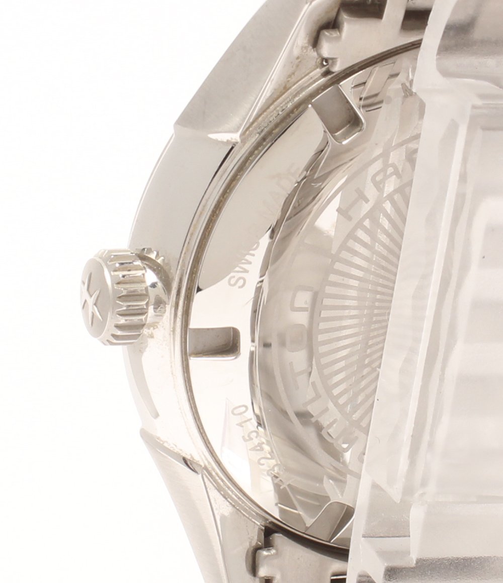 ハミルトン 腕時計 H324510 ジャズマスター クオーツ ブラック メンズ HAMILTON [0402]の画像5