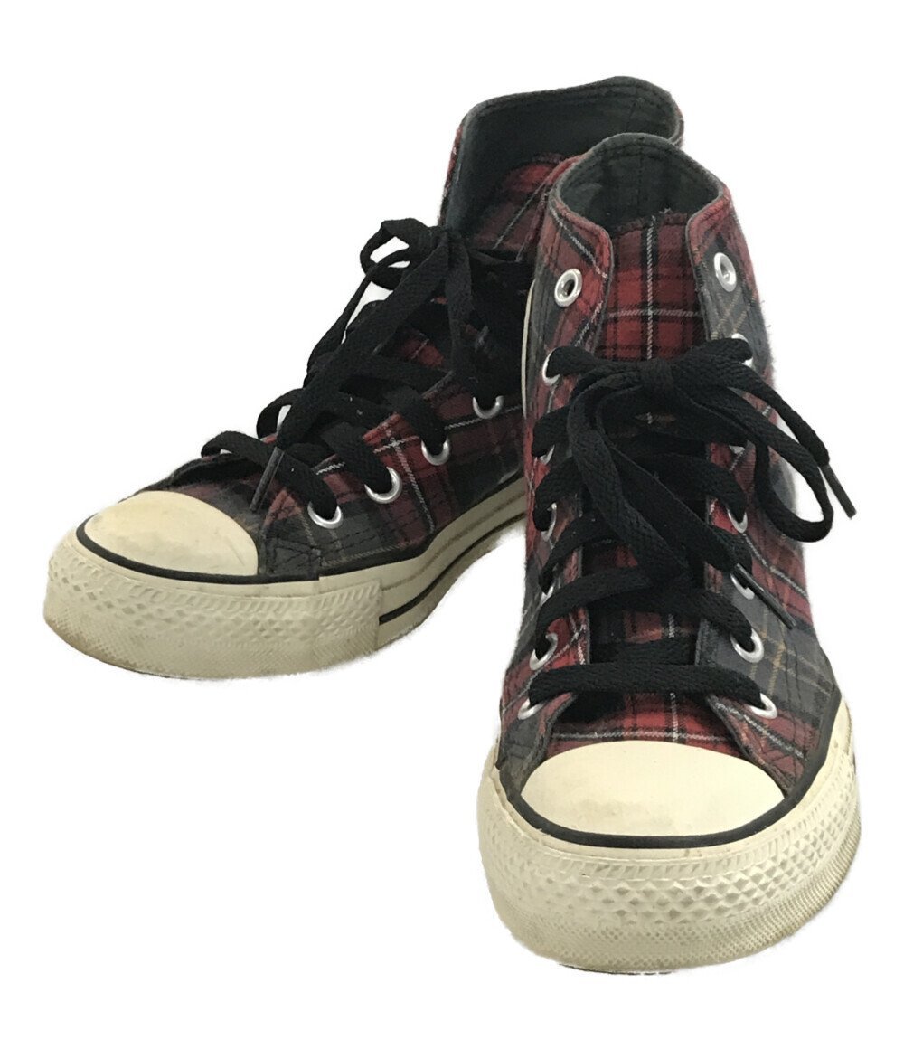 コンバース ハイカットスニーカー チェック柄 ALL STAR D-CHECK HI 1C904 レディース 24 L CONVERSE [0502]_画像1