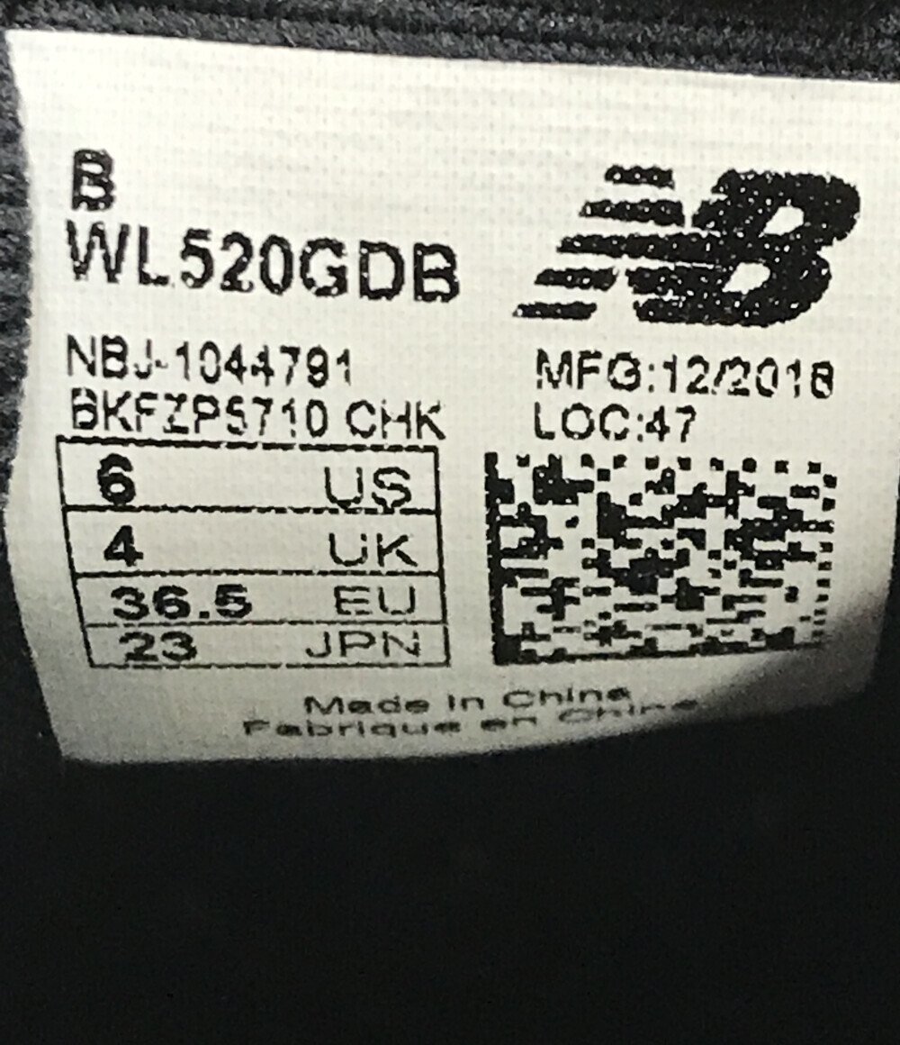 ニューバランス ローカットスニーカー WL520GDB レディース 23 M new balance [0502]_画像4