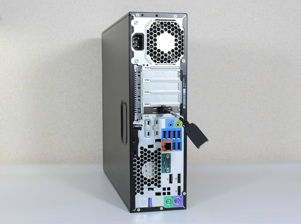 HP Z240 SFF Workstation/Xeon E3-1225 v5/ memory 16G/NVMe SSD 256G + HDD 500G/DVD-RW/NVIDIA Quadro P400/Windows 11/ used personal computer 